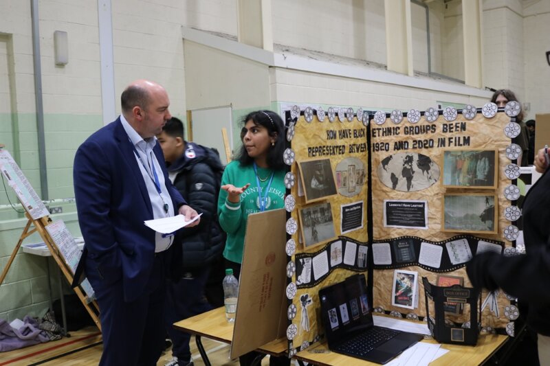 Trust students work toward their Extended Project Qualification